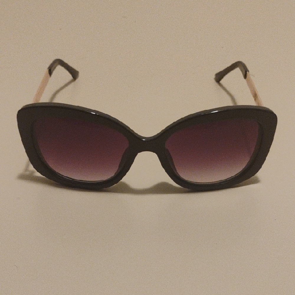 OC by Oleg Cassini Black and Purple Sunglasses